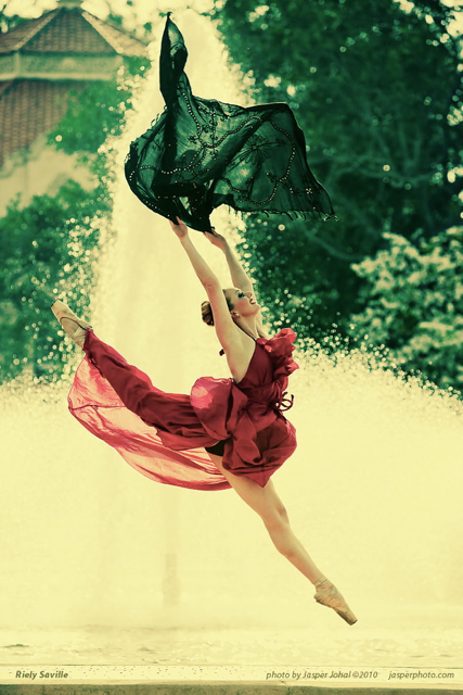 Female model photo shoot of Ballerina Girl by Jasper Johal Photo in San Diego, U.S.A, makeup by Ninjarina