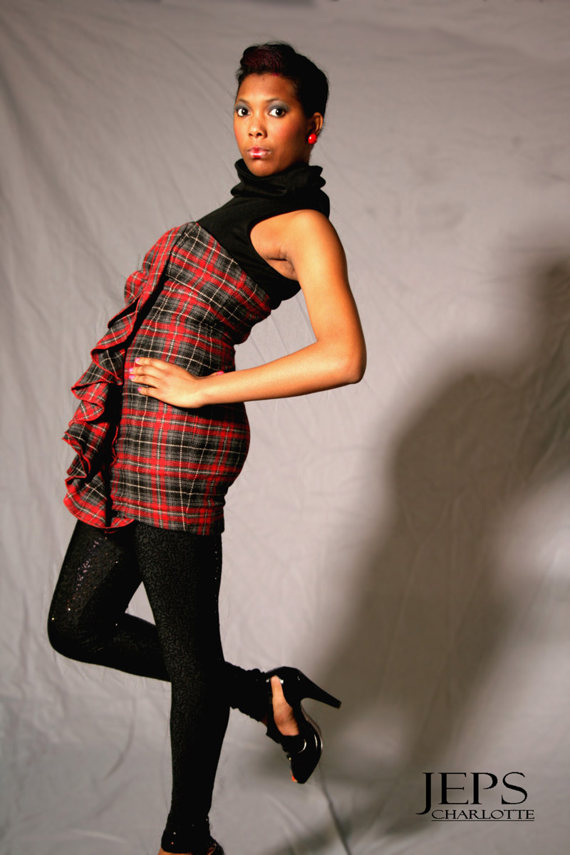 Male model photo shoot of East Coast Terry in Jeps Charlotte Studio, clothing designed by Simply Tiff
