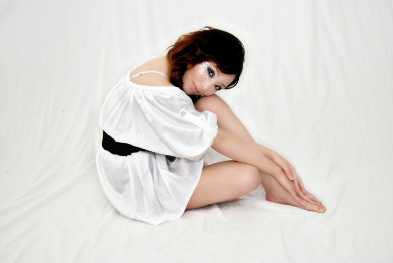 Female model photo shoot of Bounlerk Vang