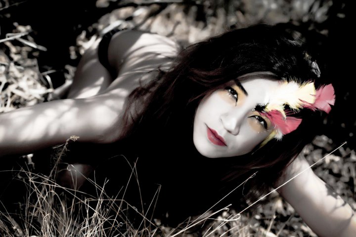 Female model photo shoot of melissa black