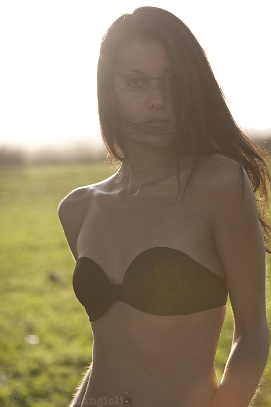 Female model photo shoot of Gloria Duca by Andrea Cangioli