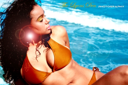Female model photo shoot of Alexis  Diaz in Rockaway Beach