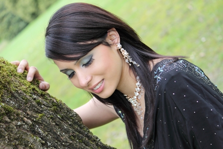 Female model photo shoot of Make up by Simren Atwal