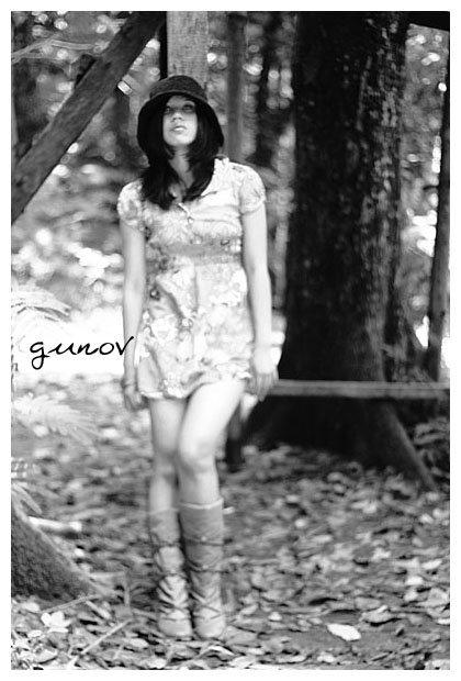 Female model photo shoot of isobelolita in Dago Park, Bandung