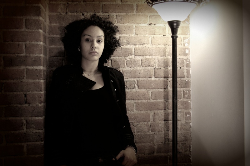 Female model photo shoot of Analiz  by Brooklyn BlackAndWhite
