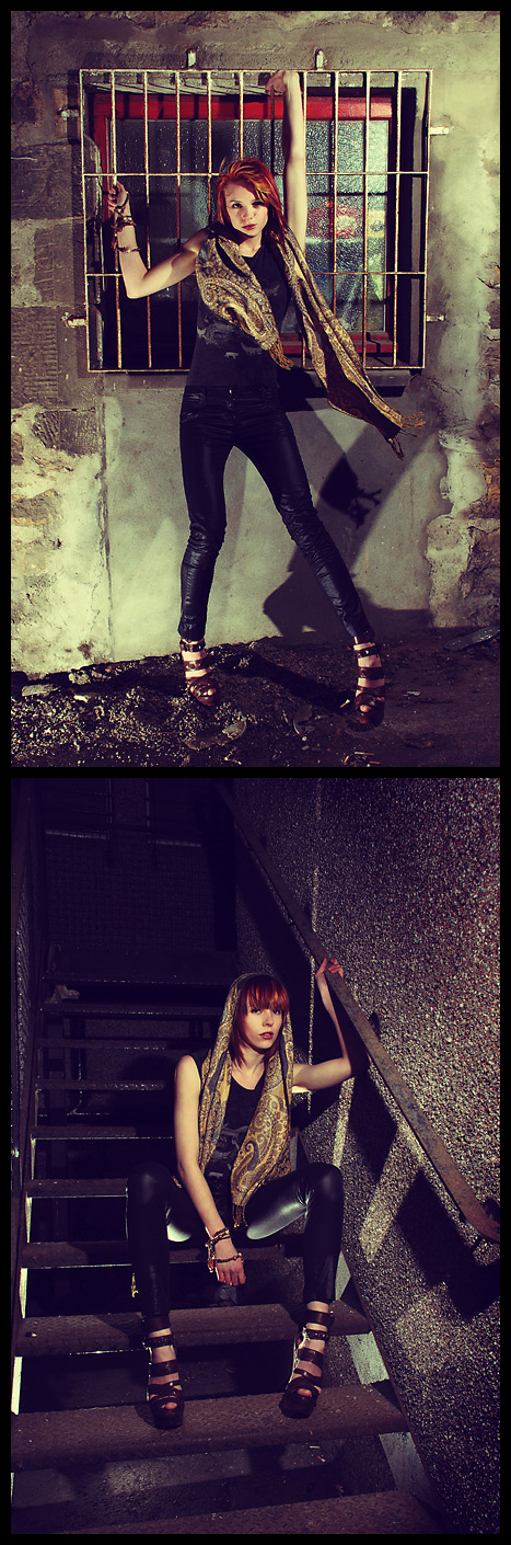 Female model photo shoot of snowy_zoe and Jennie-Wrennie