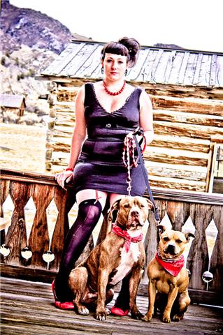 Female model photo shoot of Cherry D Lite by Celluloid Visions in Bannack Ghost Town