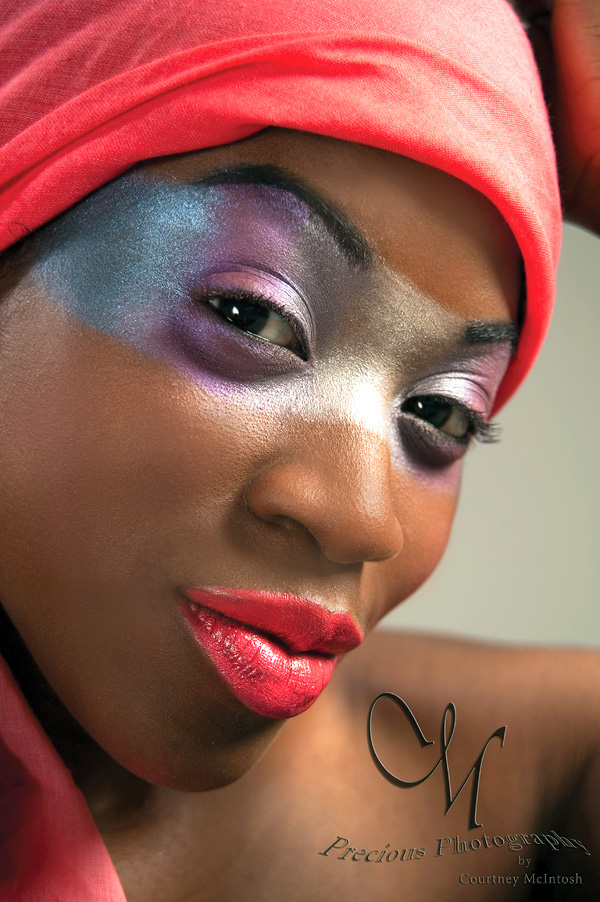 Female model photo shoot of Lady Janelle Gemini by Precious Photography in Mississauga, makeup by KT Parker