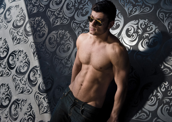Male model photo shoot of Cameron Bell in Studio