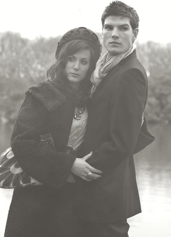 Male and Female model photo shoot of Tom Hallsworth and Jade Hespin by Silverleaf Photography