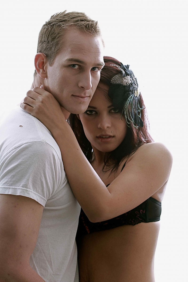 Male and Female model photo shoot of Michael Winther and Ash Madness