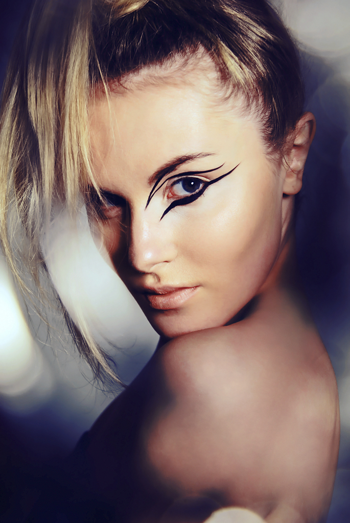 Female model photo shoot of Sally McDonald by Antonina Dolani, makeup by Alison Cameron