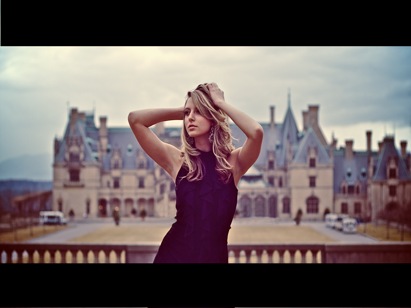 Female model photo shoot of Rikki of North Carolina by Mikel A in Biltmore House