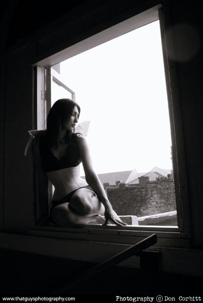 Female model photo shoot of Mia Ronai by Don Corbitt