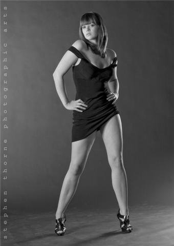 Female model photo shoot of Lindsay C J by Stephen Thorne
