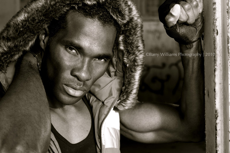 Male model photo shoot of David Dion by Barry Williams