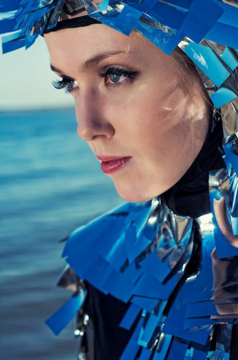 Female model photo shoot of April Airborne by EnglePhoto, makeup by Tina Audisio, clothing designed by Nolan Kouri