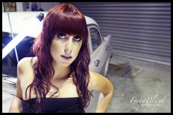 Female model photo shoot of KAT.LM by Freya Elizabeth, hair styled by David Anderson Stirling