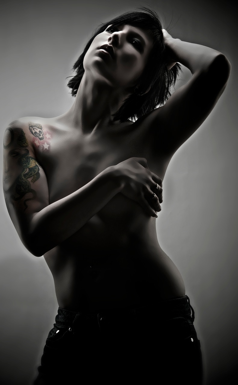 Female model photo shoot of Skinartia by Ian McCausland