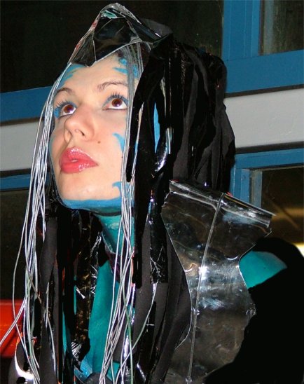 Female model photo shoot of darkdreamer84 in canary wharf london