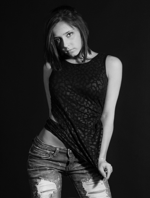 Female model photo shoot of ViktoriyaBG in Studio
