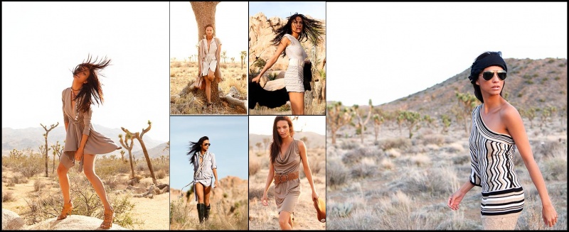 Female model photo shoot of Helen makeup and style in Joshua Tree,Palm Spring