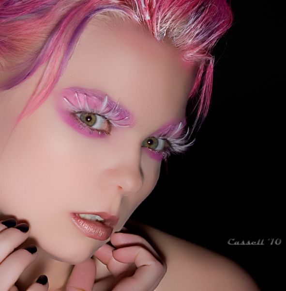 Female model photo shoot of p o r c e l i n by PCS Images, makeup by susan ward-brooks