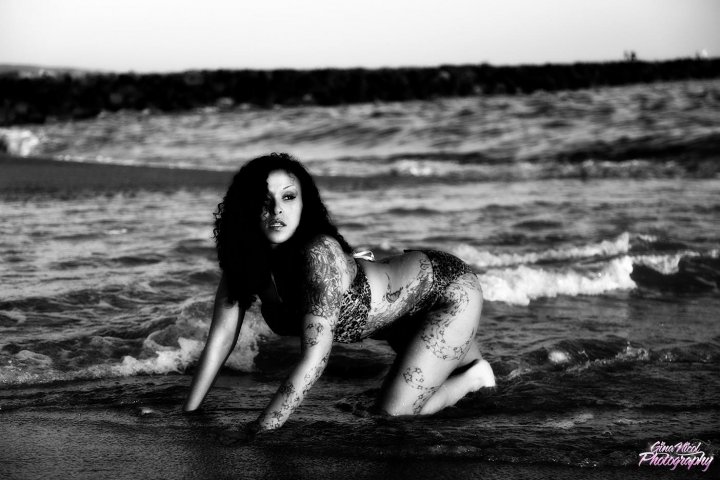 Female model photo shoot of KWEEN KRISTINA in NEWPORT BEACH