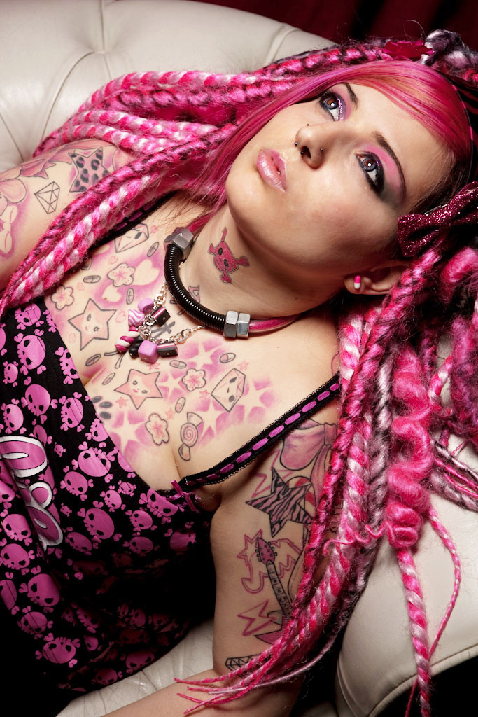 Female model photo shoot of pinktoy