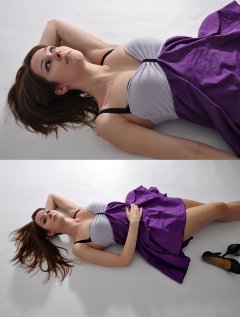 Female model photo shoot of Mes Trois Soeurs in Montreal, QC
