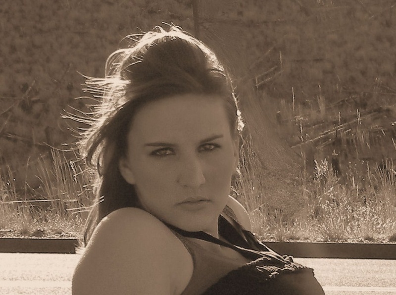 Female model photo shoot of Meghan Dalton in Pine
