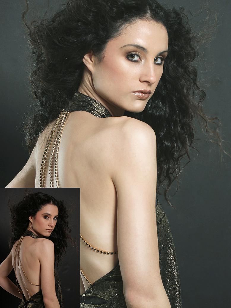 Female model photo shoot of Nightshade Retouch