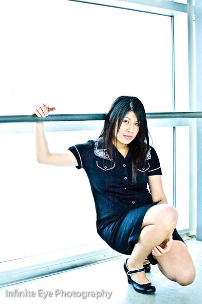 Female model photo shoot of Sindy Lau