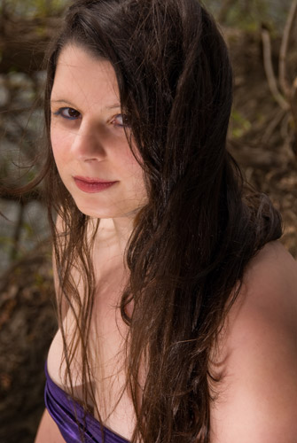 Female model photo shoot of Katina M by Mark Valdemar in Sacramento River