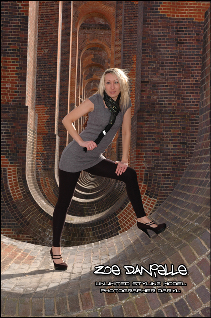 Female model photo shoot of zoe danielle in Viaduct