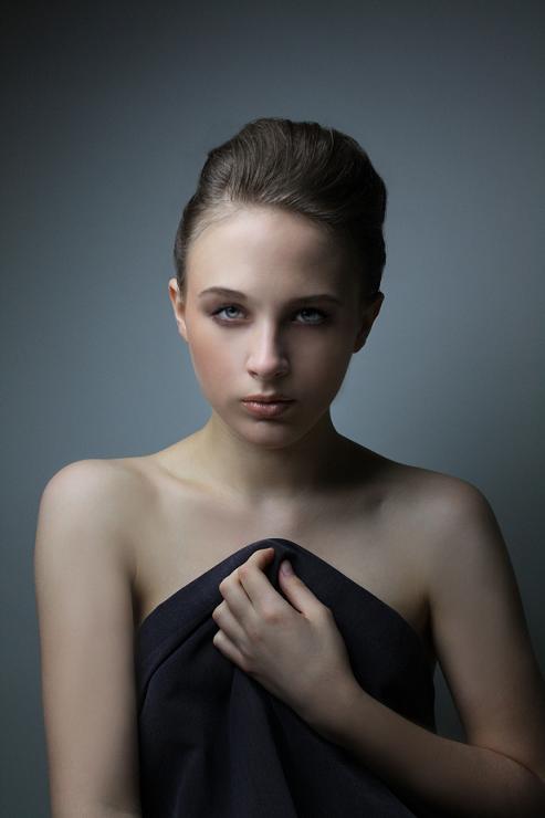 Female model photo shoot of Sarah Huskey, hair styled by Leigh Heasley