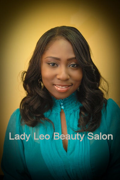 Female model photo shoot of Lady Leo Beauty Salon in New York