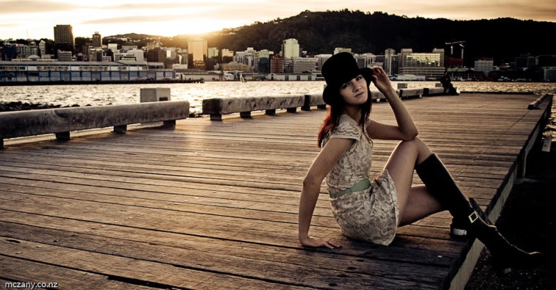 Female model photo shoot of McZany Photography in Wellington, New Zealand