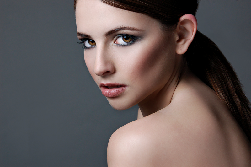 Female model photo shoot of Kelly Alaine by Tony Veloz, makeup by Shaune Hayes