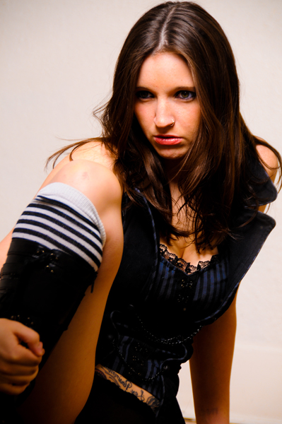 Female model photo shoot of Erinn Morrison by Under the Gun in spokane wa