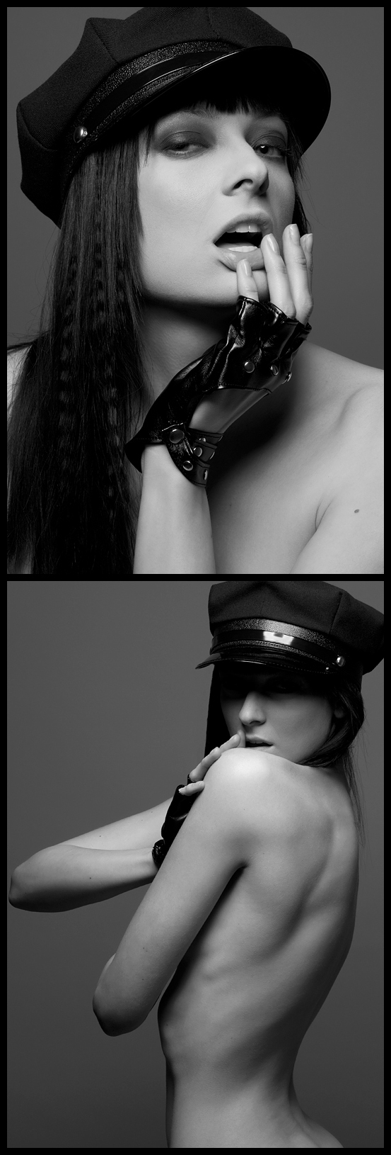 Female model photo shoot of didi_clark and Deadlynightshade by Evan Romine in Phoeninx, hair styled by Hair By Jamie Stevens