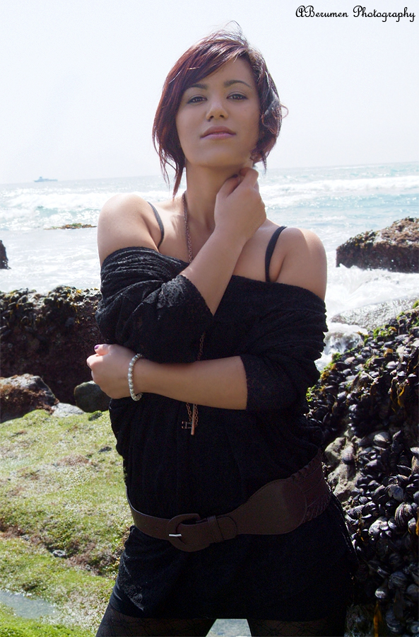 Female model photo shoot of Kate Hamada in Dana Point, CA