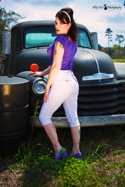 Female model photo shoot of Tatum Grace by Alley Kat Photography