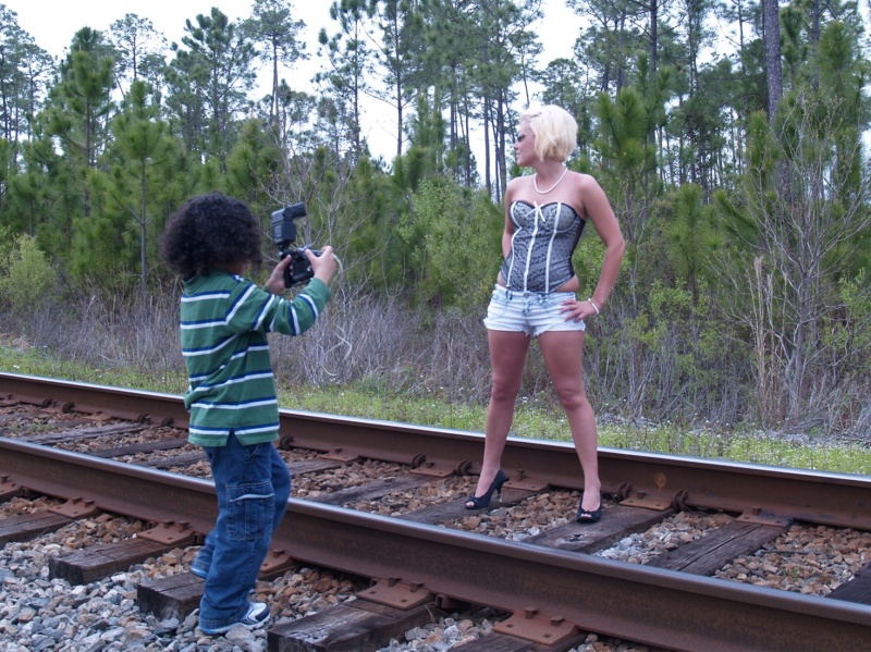 Male model photo shoot of photostop1 in RailRoad