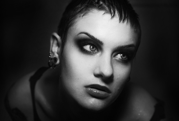 Female model photo shoot of Teresa___H by Cadence Gamache, makeup by Teresa_H