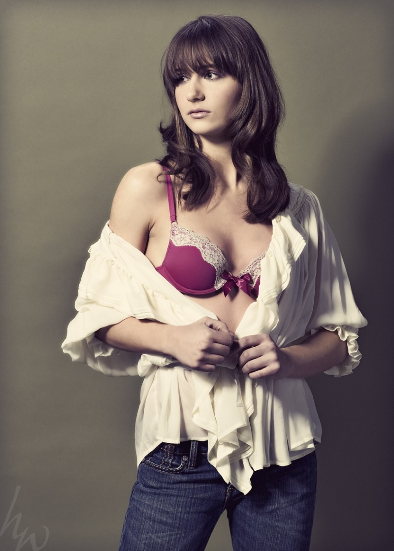 Female model photo shoot of Lauren Inmon by H Weidmann Photography in Studio