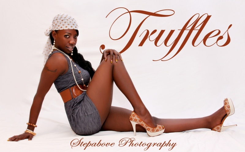 Female model photo shoot of Truffles Cream in FLORIDA