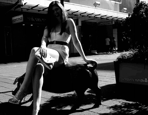 Female model photo shoot of Maddison Eva-Lee in Rundle Mall