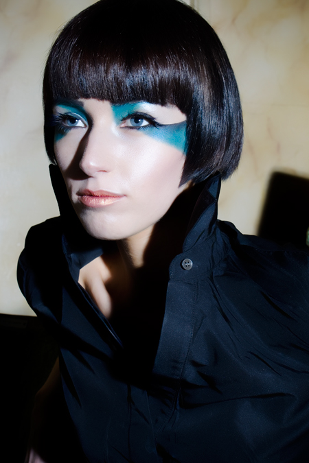 Female model photo shoot of LMSPhotography, makeup by Paula M