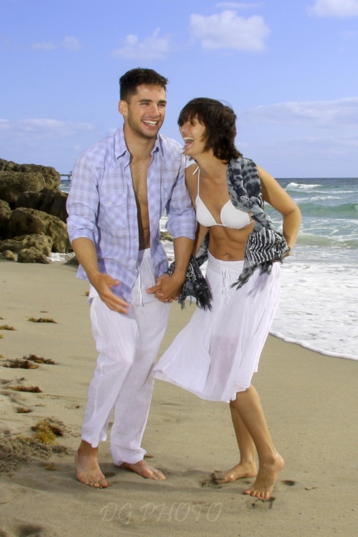 Female and Male model photo shoot of -Valerie- and Rojo in Deerfield Beach, FL
